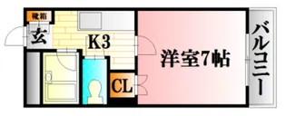 第二大内ビル【2階】の間取り