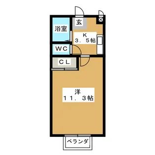 MAGNOLIA HOUSE【1階】の間取り