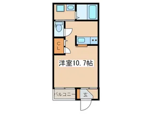 サンコ-ト青葉【1階】の間取り