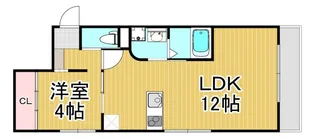センプレヴィータさくら夙川【1階】の間取り