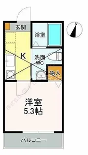 ルミナスポート【3階】の間取り