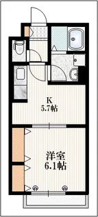 クイーンズヒル【1階】の間取り