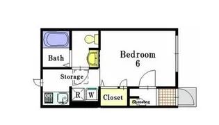 シンシア【1階】の間取り