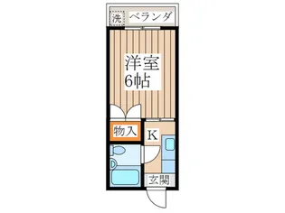 三海ハイム【2階】の間取り