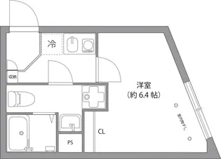 Angel KAFE【2階】の間取り