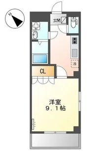 スピッツ【2階】の間取り