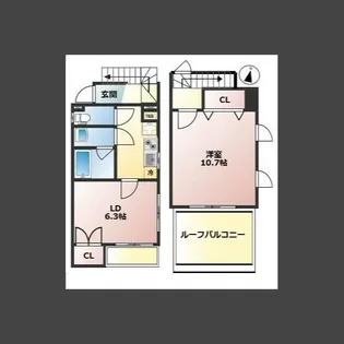 Prosper【4階】の間取り