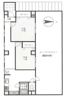 境交通吉祥寺ビル【5階】の間取り
