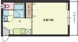 ベルガモ【2階】の間取り