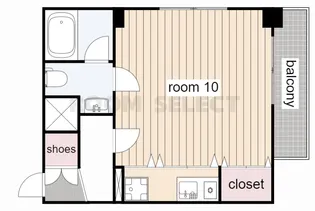 リヴシティ大須【5階】の間取り