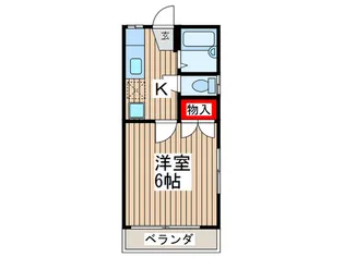 シャルムFIII【1階】の間取り