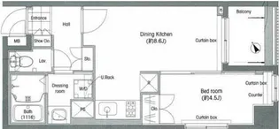 オリーブ三田【3階】の間取り