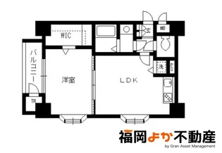 ステイツ博多駅II【2階】の間取り