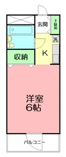 プラーズ徳延【4階】の間取り