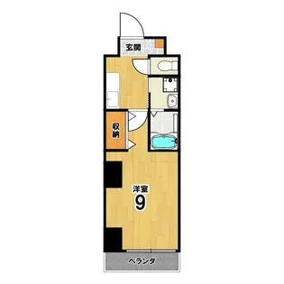 EXCEED桂【3階】の間取り