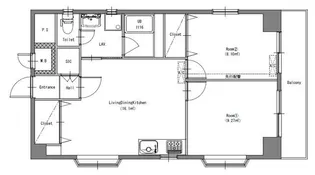 DRホームズ上野【7階】の間取り