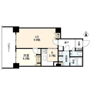 代官山アドレス ザ タワー【30階】の間取り