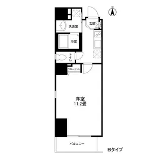 トゥルム錦糸町【8階】の間取り