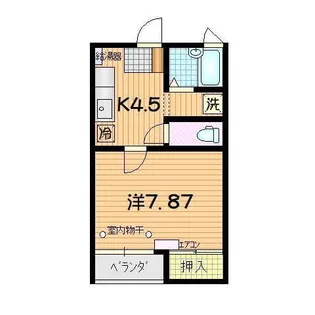 ソレイユスズキ【1階】の間取り