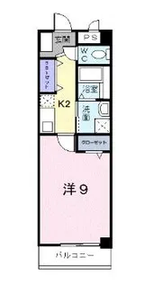 プラシード倉敷【2階】の間取り