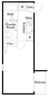 ソレイユ糀谷【1階】の間取り