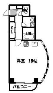 樹琳館【4階】の間取り