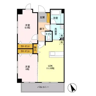 アビティ砧【3階】の間取り