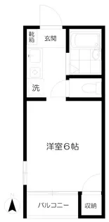 ジュネス吉祥寺【1階】の間取り