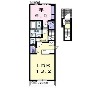グラン・ナリーバ【2階】の間取り