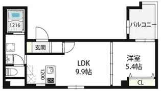 RET:umekita【2階】の間取り