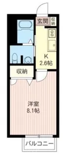 CASA・ROSA【2階】の間取り