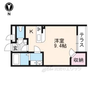 レオネクストエクレール北今市【2階】の間取り
