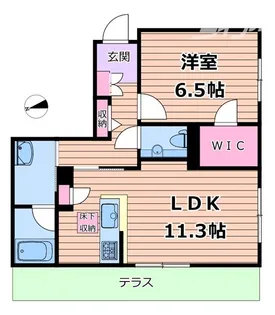 スカイ ウィング【2階】の間取り