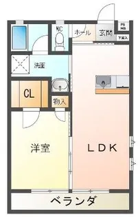 Rim A【2階】の間取り