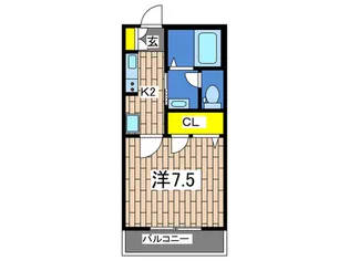 ラ・ルーチェI【1階】の間取り