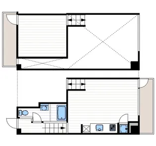 ベルニーニ南森町【10階】の間取り