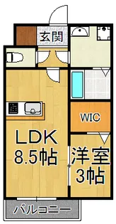 R Residence【2階】の間取り