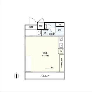 DECOLLO【3階】の間取り