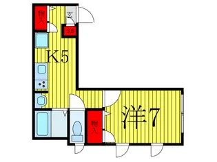 Petit Soleil【2階】の間取り