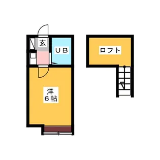 コスモ21日之出【2階】の間取り