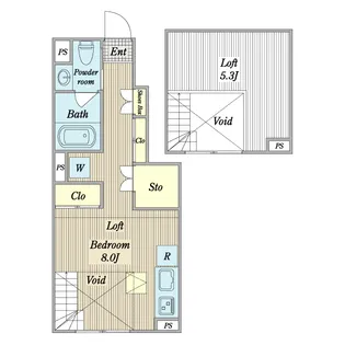 WHITE BASE【1階】の間取り