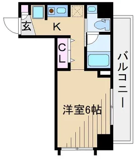 ルナ・オークラヤマ【2階】の間取り