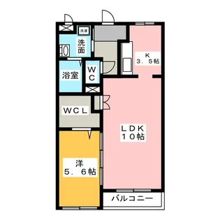 クローカスIV【1階】の間取り