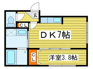 CASA N7【4階】の間取り