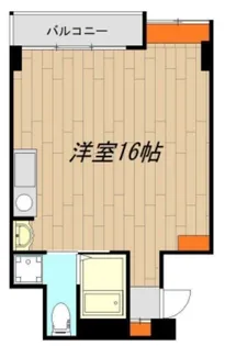 柳沼ビル【6階】の間取り