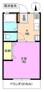 シティハイムエクセレンス【2階】の間取り