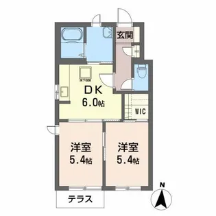 Witty House【1階】の間取り