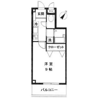 バイムフルス白金II【2階】の間取り