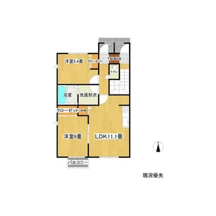 レジデンス八千代【1階】の間取り