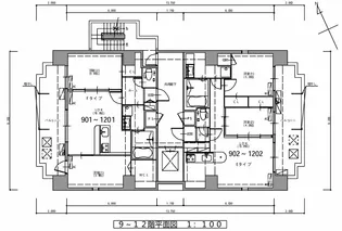 KATAYAMABLDG22【9階】の間取り